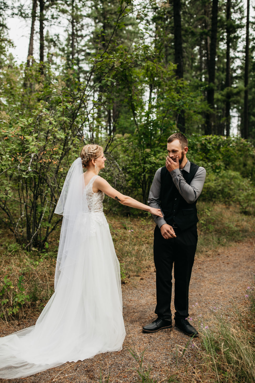 Intimate Forest Elopement in Coeur d’Alene Idaho - clarajayphoto.com